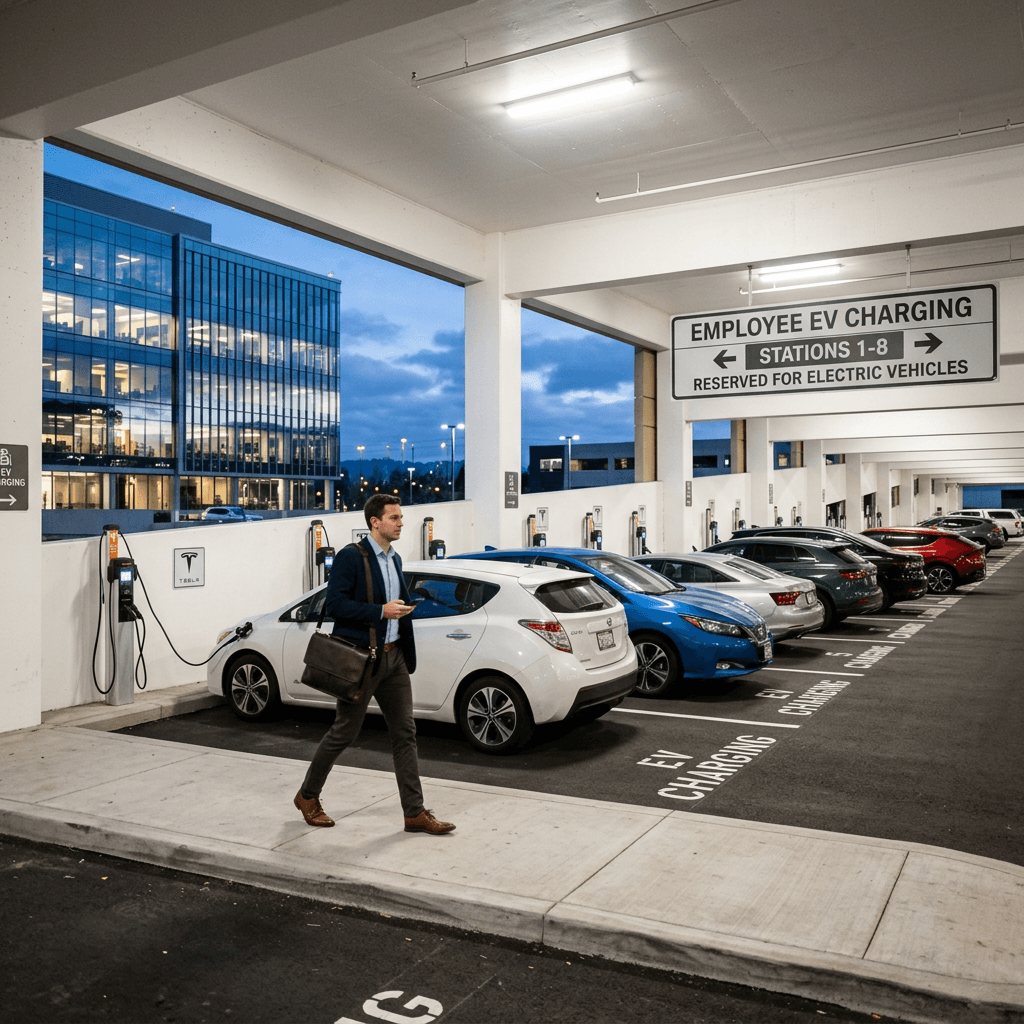 Employee & Visitor Charging Solutions